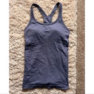 Lululemon Ebb To Street Tank II - Size 4 - OASIS BLUE